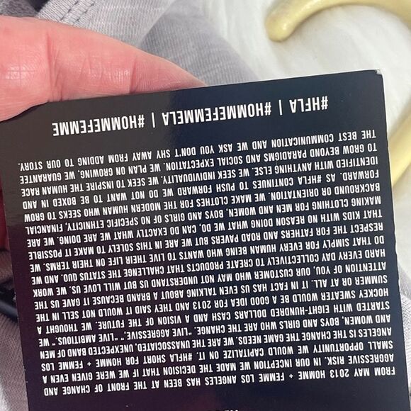 HOMME + FEMME LA Grey Triple Layer Tank Top NWT Sz XXL - Picture 6 of 8